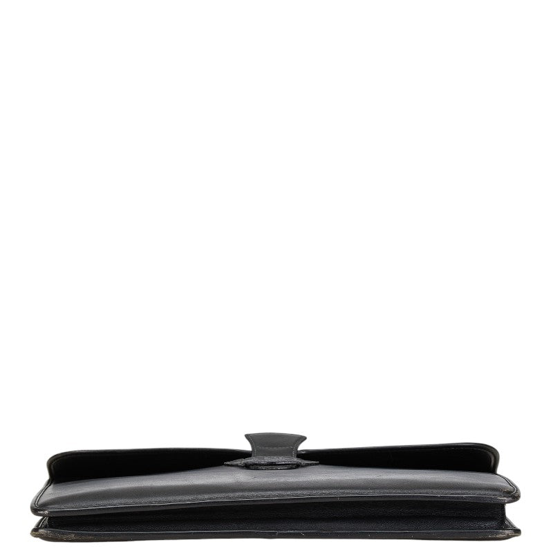Fendi Luxury Leather Red Clutch Style 2