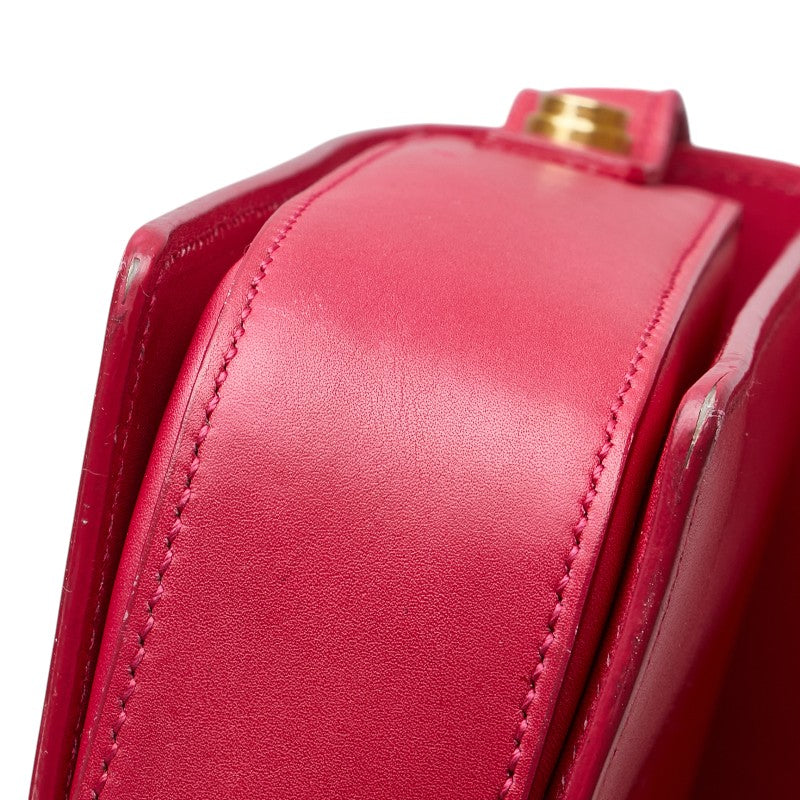 Saint Laurent Leather Red Shoulder Bag Style 16