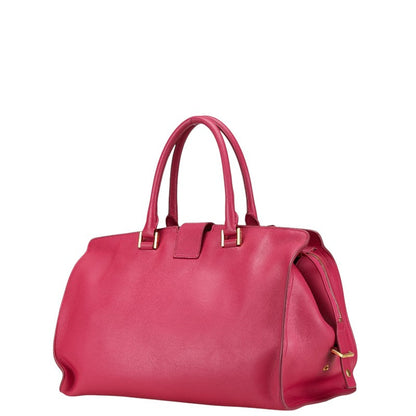 Saint Laurent Petit Cabas Y Line Leather Handbag