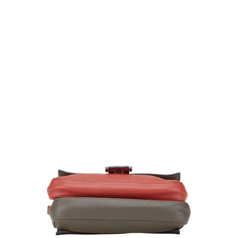Fendi Kan I Calfskin Shoulder Bag