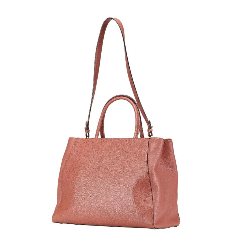 Fendi Trois-Jours Leather 2Way Bag