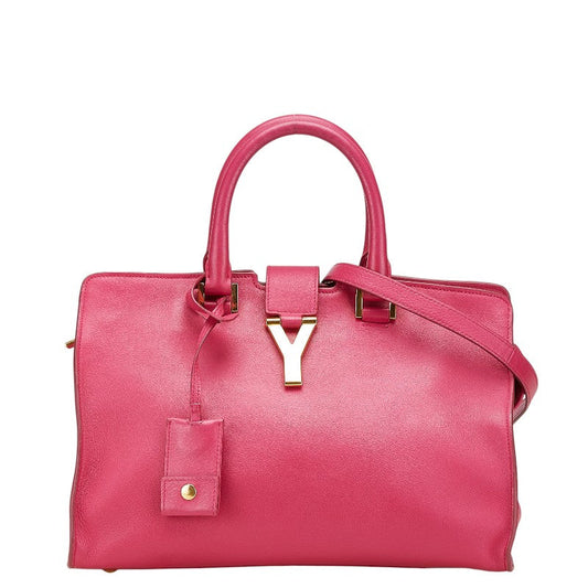 Saint Laurent Cabas Y Ligne Leather 2Way Bag