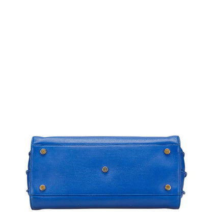 Saint Laurent Sac De Jour Leather Red Handbag