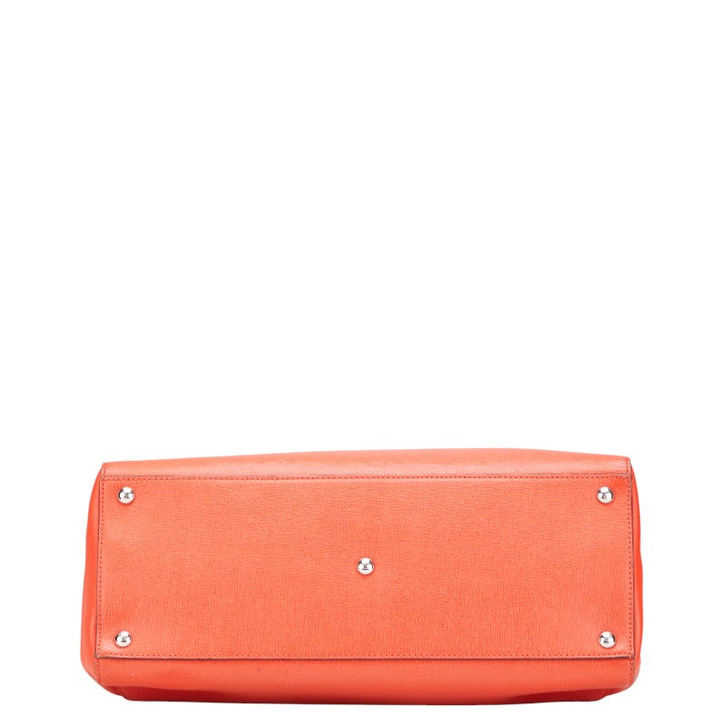 Fendi Luxury Leather Red Handbag Style 38