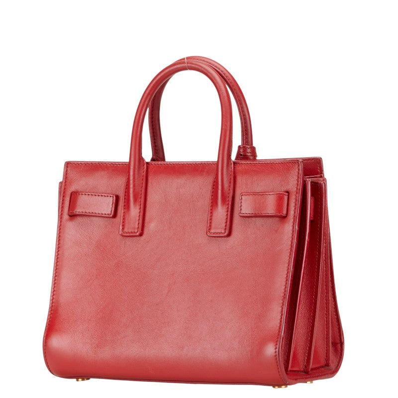 Saint Laurent Sac De Jour Baby Leather 2Way Bag