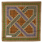 Saint Laurent Geometric Pattern Silk Scarf