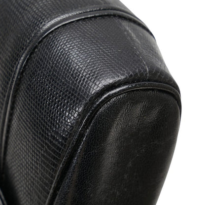 Saint Laurent Lizard Embossed Leather Shoulder Bag