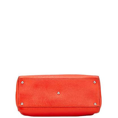 Fendi Luxury Leather Red Handbag Style 28