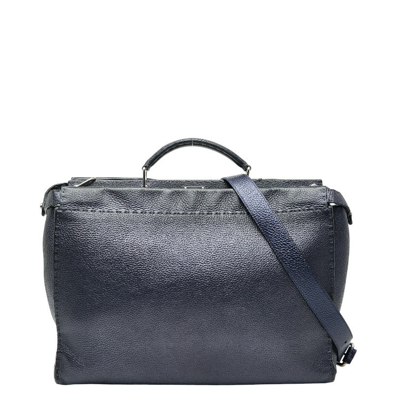 Fendi Peekaboo Fit Bag Bugs Eye Monster 2Way Leather Bag