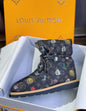 Louis Vuitton Monogram Nylon Snow Boots