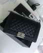 Chanel Boy HandBag For Women Silver Hardware