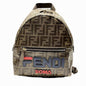 Fendi Fendi×Fila Zucca Coated Canvas Backpack