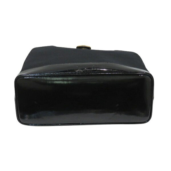 Yves Saint Laurent Nylon Enamel Shoulder Bag
