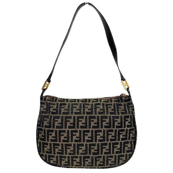 Fendi Luxury Canvas Red Shoulder Bag Style 49