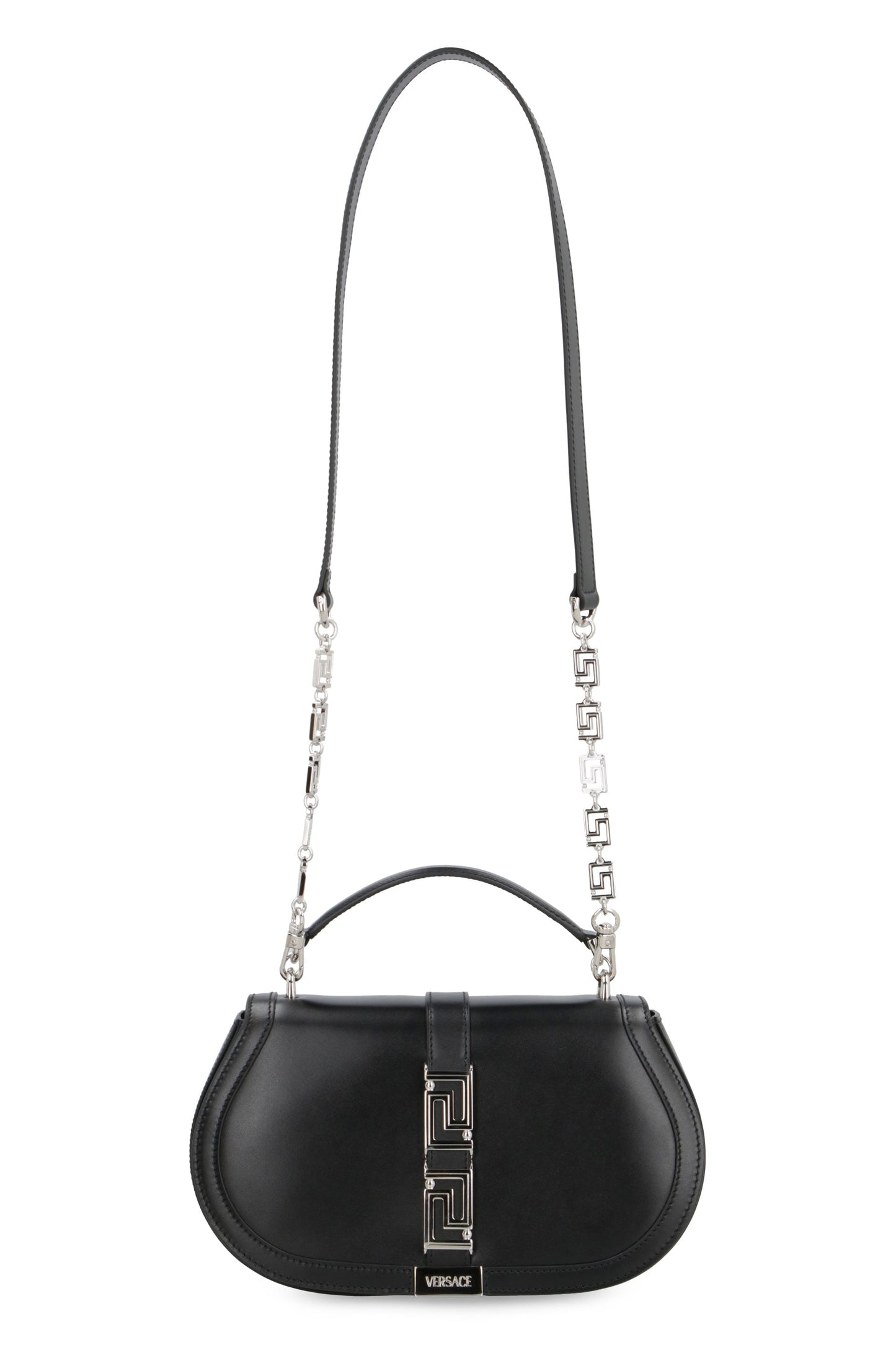 GRECA GODDESS LEATHER CROSSBODY BAG