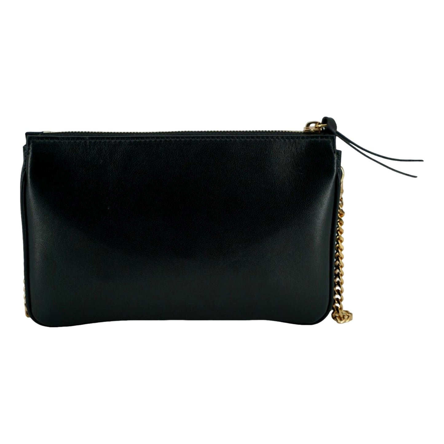 Versace La Medusa Black Quilted Crossbody