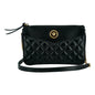 Versace La Medusa Black Quilted Crossbody