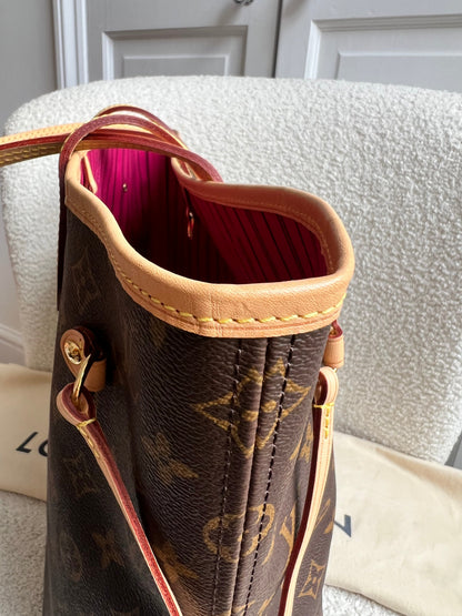 Louis Vuitton Neverfull MM Monogram Pivoine (RRP £1,430)