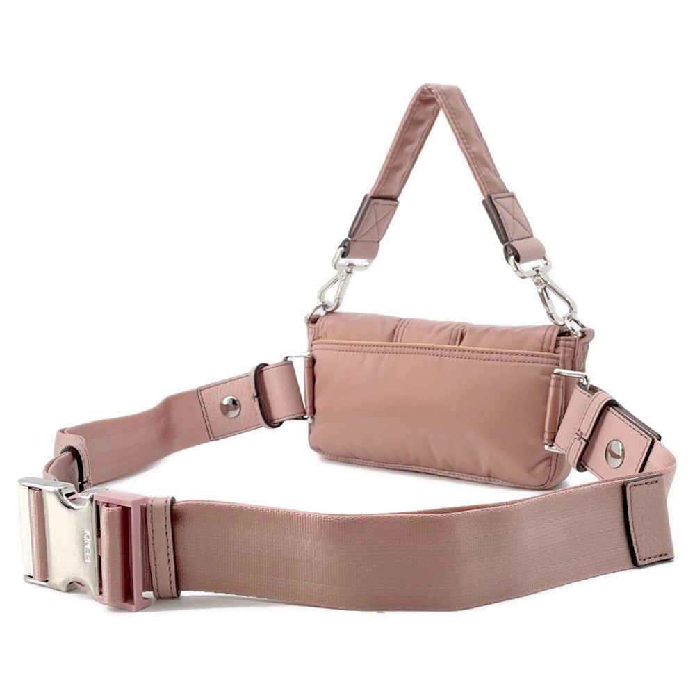 FENDI ?Mamma Bucket Shoulder Bag Porter collaboration Pink7AS138 Nylon