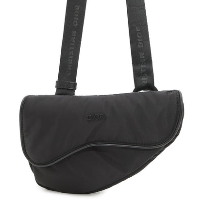 Dior Saddle Shoulder Black Nylon