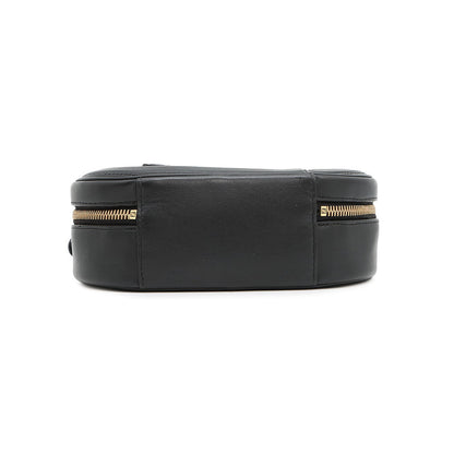 FENDI ?Olock Camera Shoulder Bag Black8BS058 Leather Size Mini
