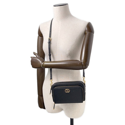 Dior Karo double pouch BlackS7431UBAE Leather