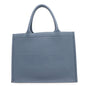 Dior Book tote BlueM1296ZGSB Calf Leather Size Medium