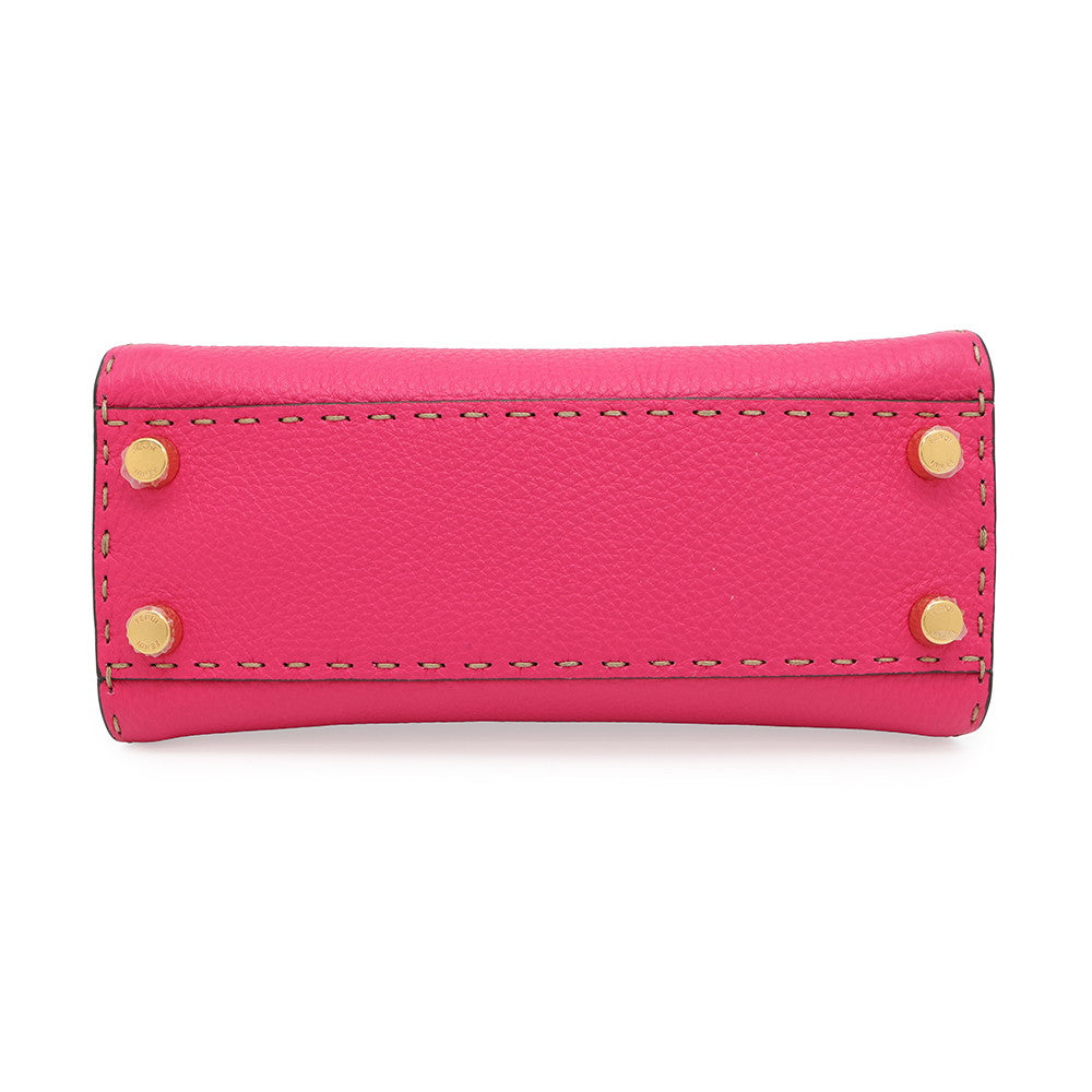 FENDI ?Selleria Peekaboo 2wayBag Pink8BN244 Leather Size Mini