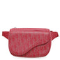 Dior Galaxy Saddle Crossbody Bag Red Leather