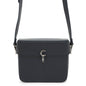 Dior CDMetal Shoulder Bag Navy Leather