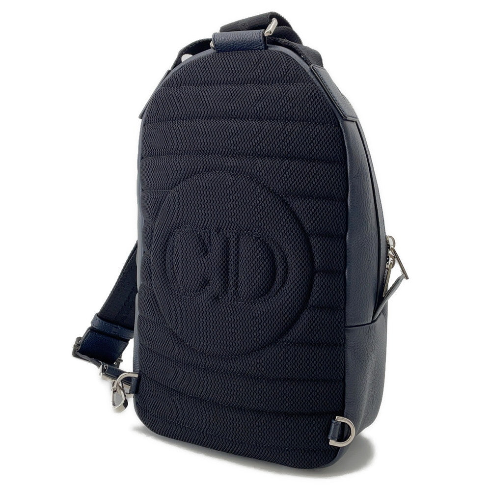 Dior Shawn St 1?4ssy Collaboration 2020 Cross Body Bag Navy/Black/Red1ESBO013GDS Leather