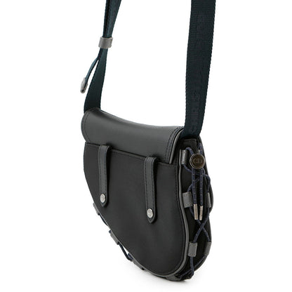 Dior Saddle bag Sacai collaboration Black1ADCA374USC_H15E Technical Fabric Leather