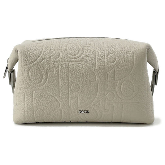 Dior Gravity Pouch Gray2Esca495 Leather