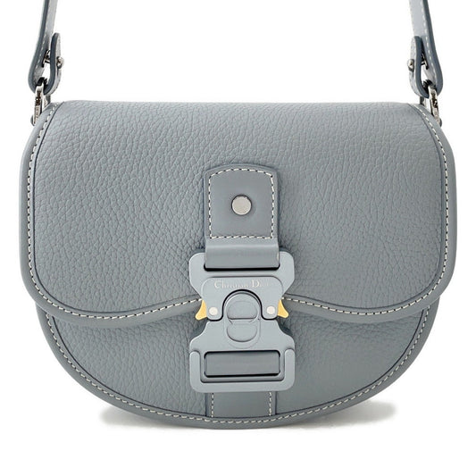 Dior Gallop Shoulder Bag Gray1Adpo033Lac Leather