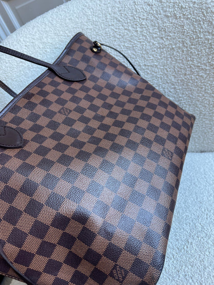 Louis Vuitton Neverfull MM Damier Ebene Cherry Interior (RRP £1,430)