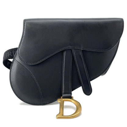 Dior Saddle Waist Bag Blacks5632Cwgh Leather