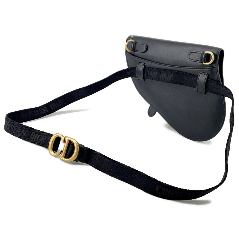 Dior Saddle Waist Bag Blacks5632Cwgh Leather