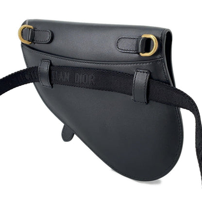 Dior Saddle Waist Bag Blacks5632Cwgh Leather
