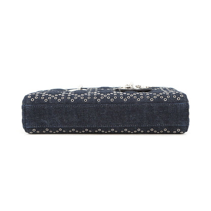 Dior Luxury Leather Handbag Navy