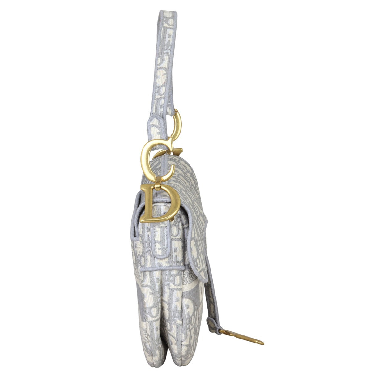 Dior Saddle Bag Oblique Embroidery