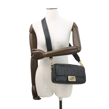 FENDI FF motif baguette Black8BR600 Nappa Leather
