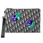 Dior Oblique Canvas Black Clutch