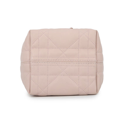Dior To Jules Vertical Macrocannage Handbag Powder Pinks6100Osnw Calf Leather Size Nano