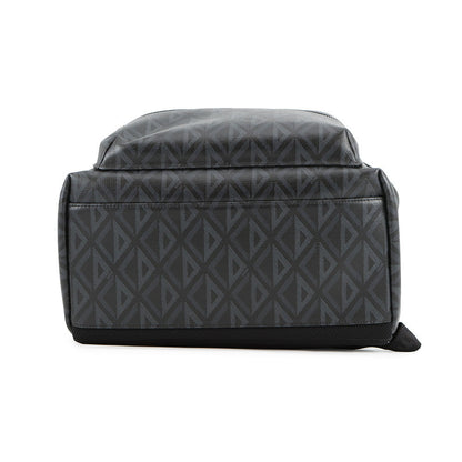 Dior Cddiamond Backpack Black Pvc Coated Canvas