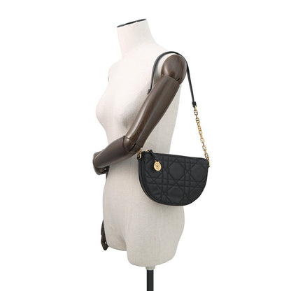 Dior Dior Star Macrocannage One Shoulder Bag Blacks3206Udbb Lambskin Faux Pearl