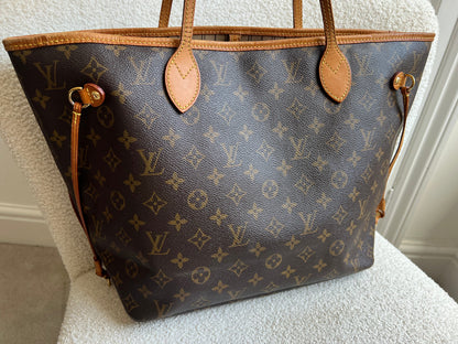 Louis Vuitton Neverfull MM Monogram Beige