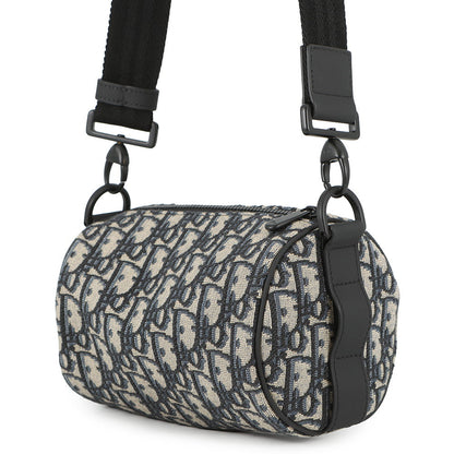Dior Oblique Leather Black Shoulder Bag