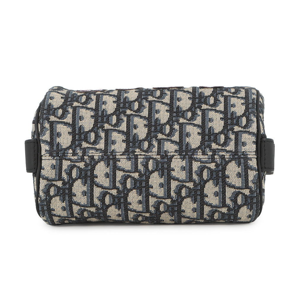 Dior Oblique Leather Black Shoulder Bag