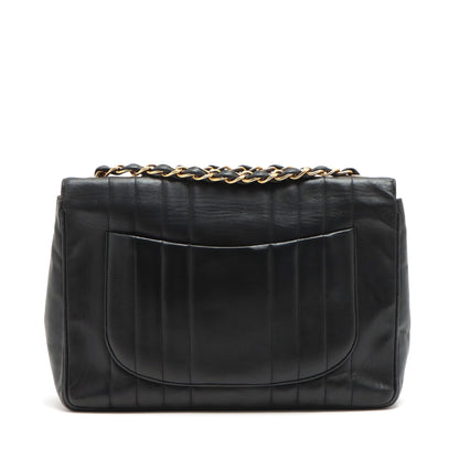 Chanel Lambskin Black Chain Shoulder Bag Style 3