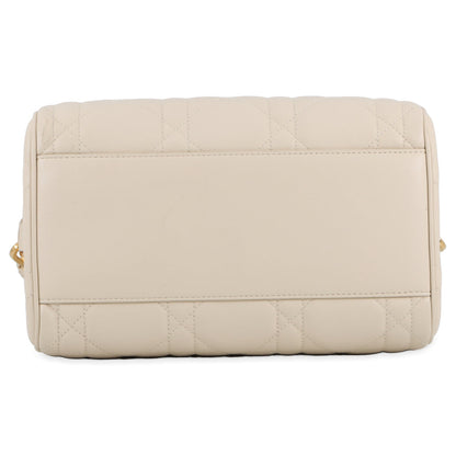 Dior Groove 25 Macrocannage 2-Way Bag Ivorym1365Ubol Calf Leather Size Medium